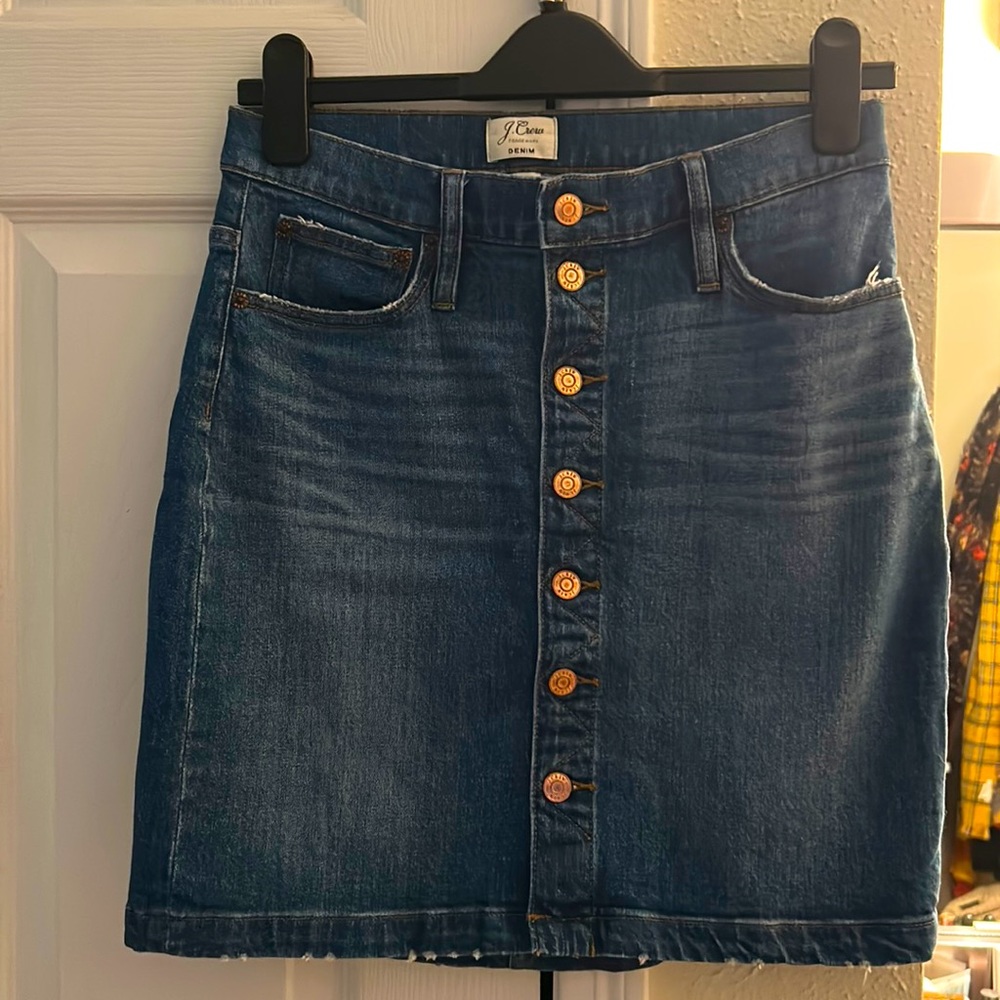 J.Crew Denim Skirt